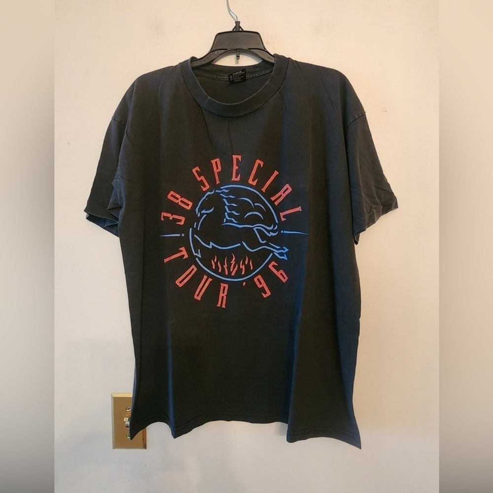Vintage 1996 38 Special Tour Shirt Size Large Rock
